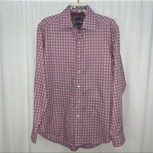 Robert Graham Men's Long Sleeve Button Up‎ Shirt Size M